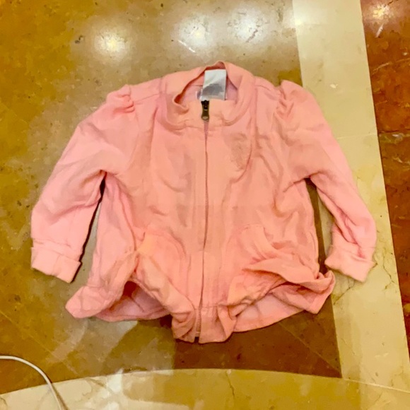 A pink zip up jacket for babies 🎀 - Picture 1 of 2
